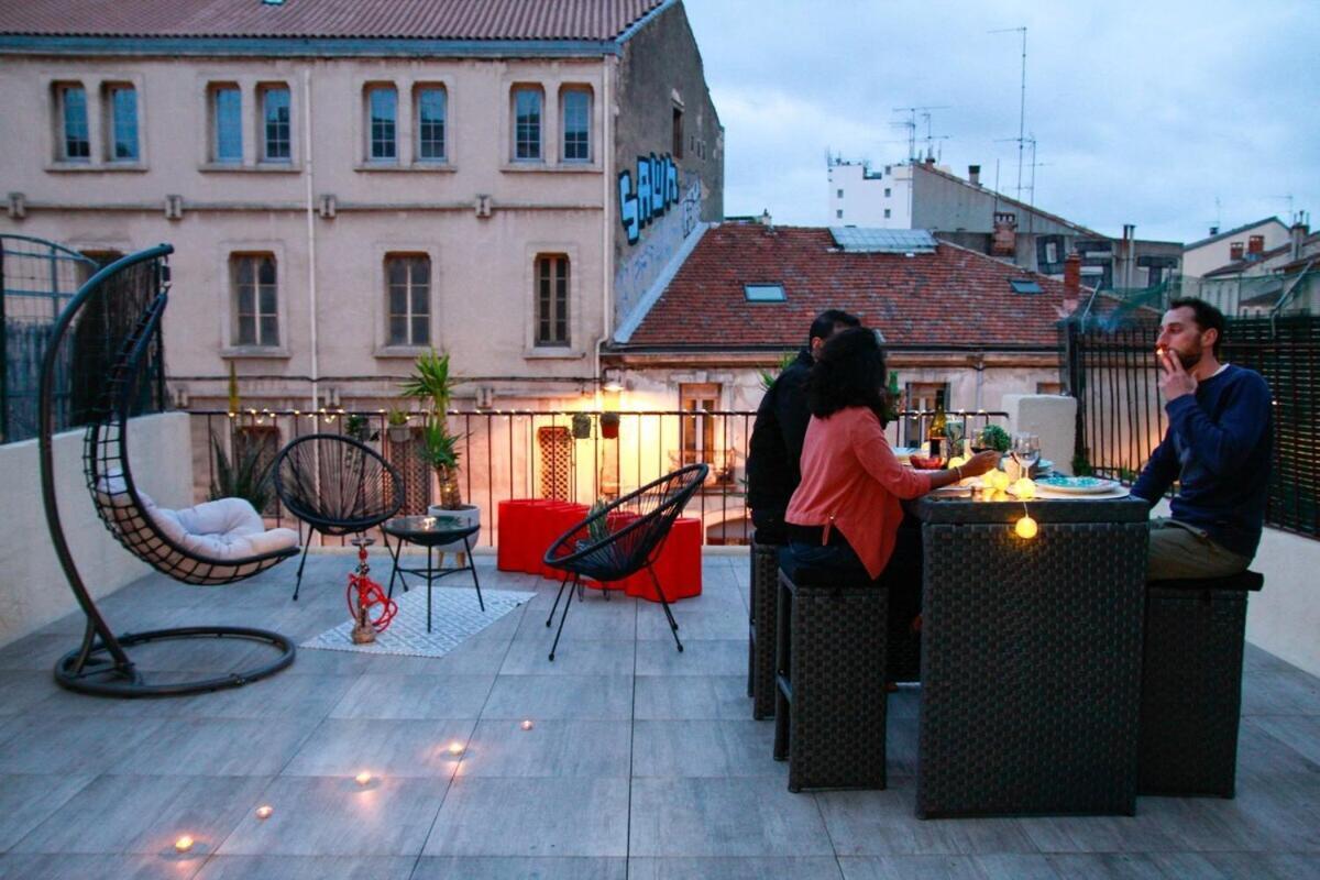 L'Amoureux - Terrasse Et Climatisation Coeur De Ville Montpellier Eksteriør billede